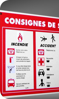 Consignes de s&eacute;curit&eacute; incendie 77, 89, 75, 10, 45, 51